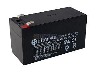 Olověný akumulátor Shimastu NPG1,3-12, 12V 1,3Ah