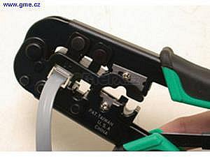 Krimpovací kleště pro konektory RJ11, RJ12 a RJ45 PROSKIT CP-376TR (CP-376TR)