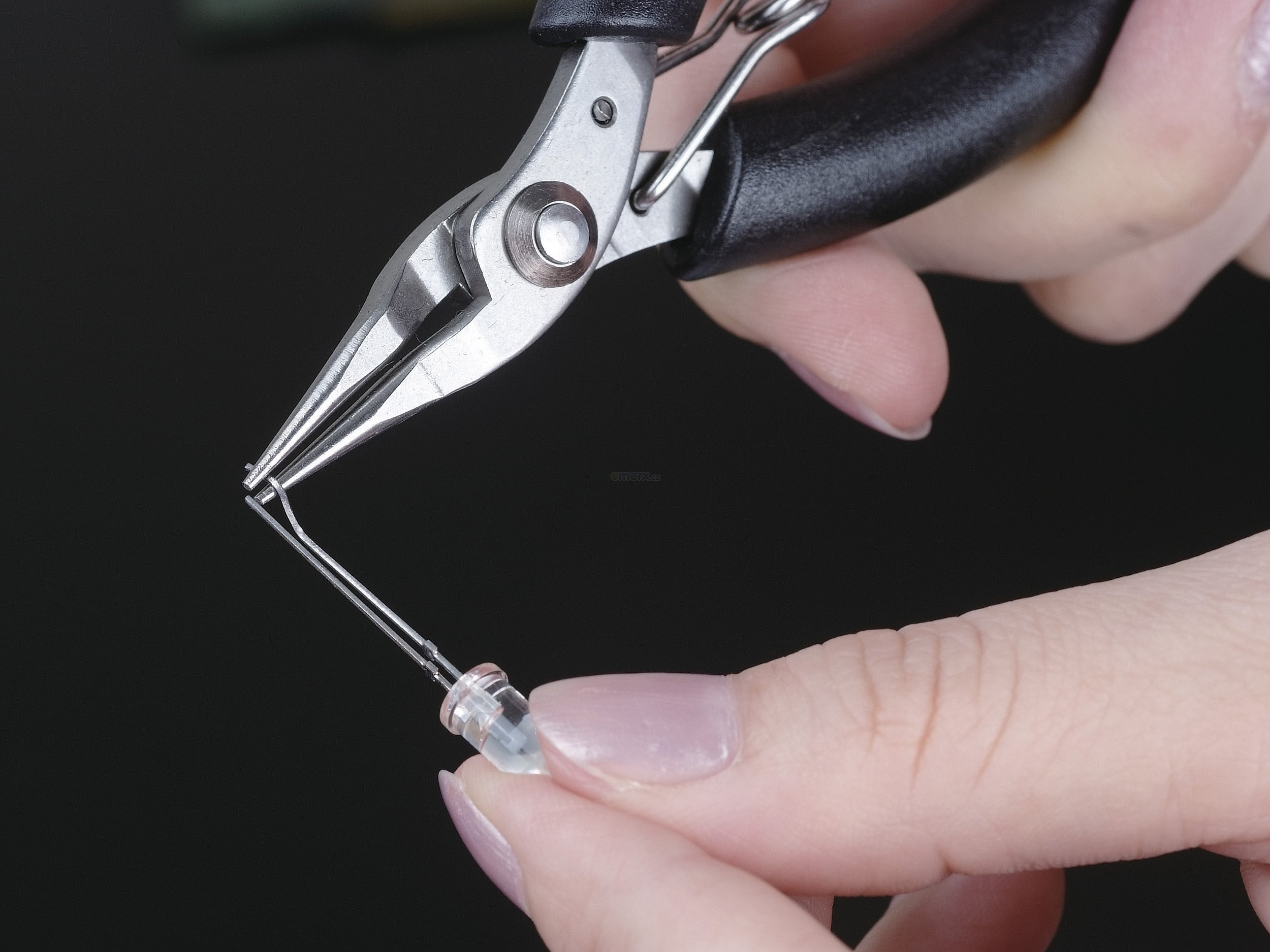 Precizní kulaté kleště 100mm 1PK-501D (1PK-501D)