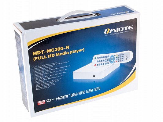 Multimediální centrum TV HD Media Player MDT-MC380-R (MDT-MC380-R)