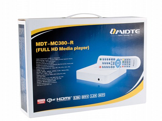 Multimediální centrum TV HD Media Player MDT-MC380-R (MDT-MC380-R)