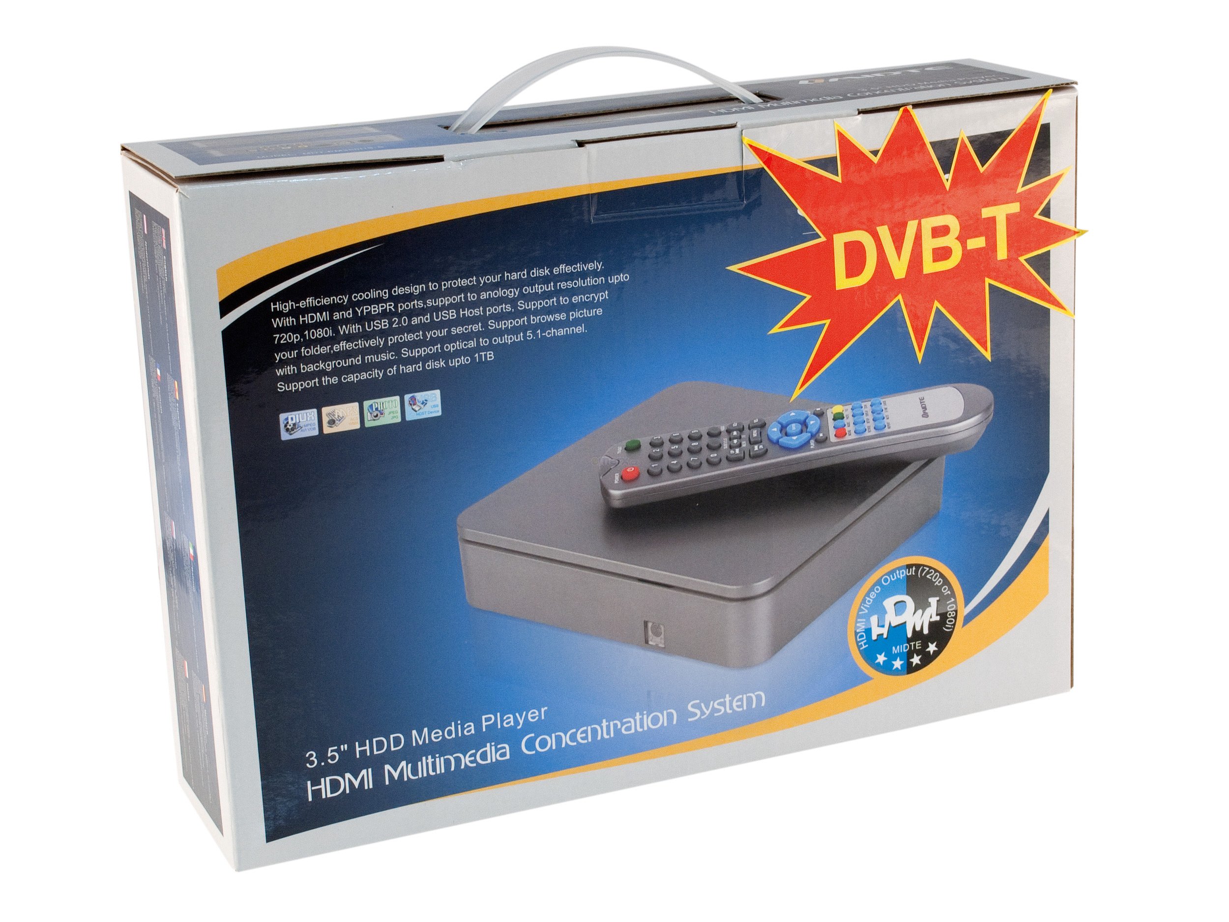 Multimediální centrum TV HD Media Player DVB350HTS (DVB350HTS)