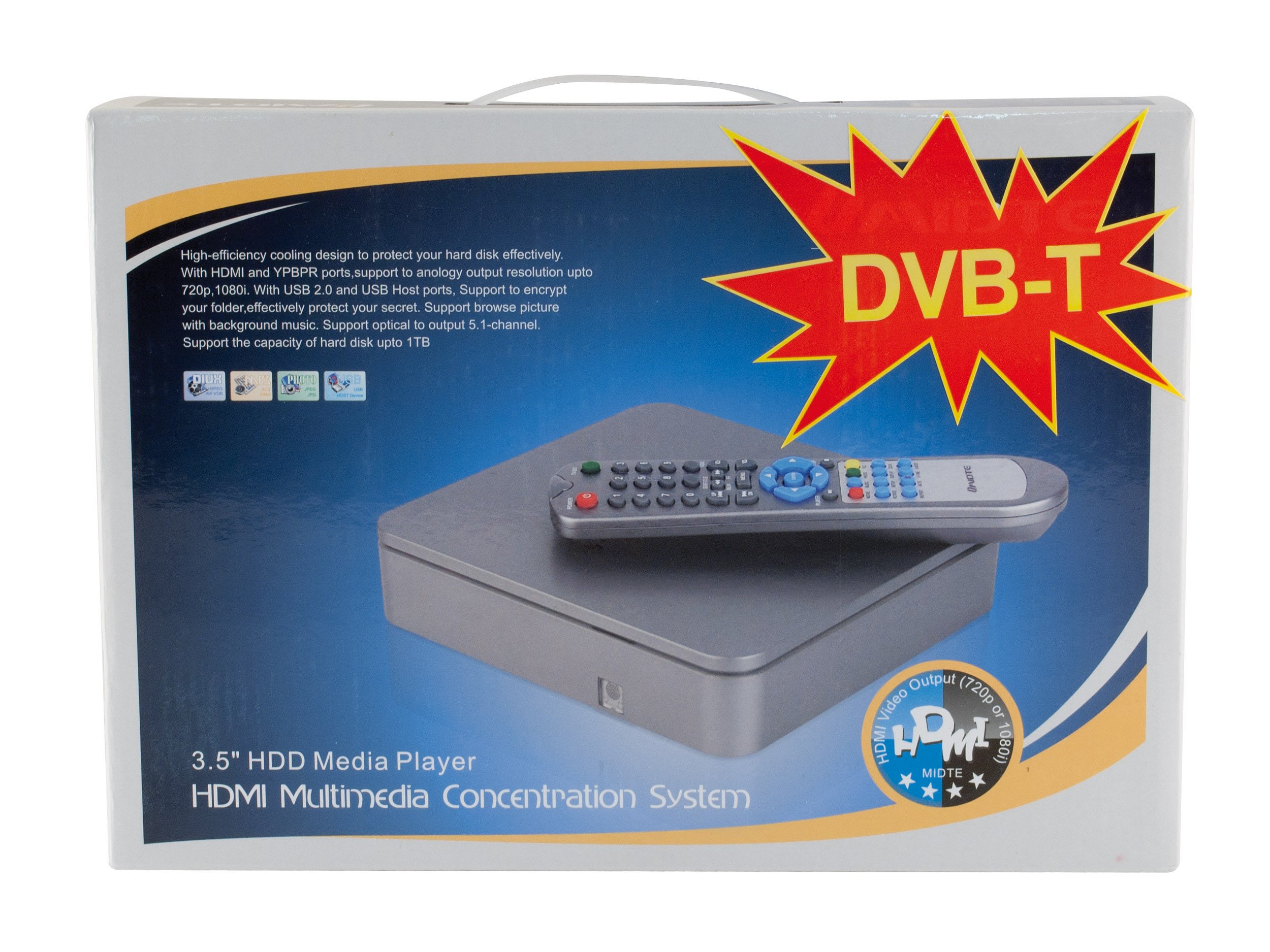 Multimediální centrum TV HD Media Player DVB350HTS (DVB350HTS)