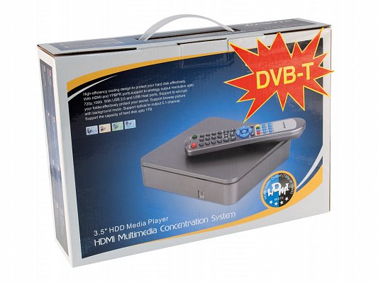 Multimediální centrum TV HD Media Player DVB350HTS (DVB350HTS)