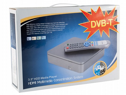 Multimediální centrum TV HD Media Player DVB350HTS (DVB350HTS)