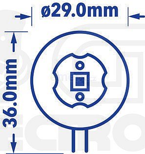 LED žárovka Verbatim Rund 1,5W- G4 Teple bílá (52145)