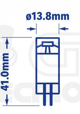 LED žárovka Verbatim PIN 1W- G4 Teple bílá (52143)