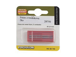 Tvrdokovové frézy PROXXON 28750