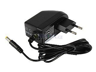 Spínaný síťový napájecí adaptér 24W, 48V/0,5A DC, souosý konektor 5,5/2,1mm, vnitřní plus, stabilizovaný (SYS1308-2448-W2E)
