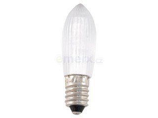 LED žárovka pro vánoční osvětlení 14-55V; 0,1W; E10; C13; bílá; 5000K (262001000)