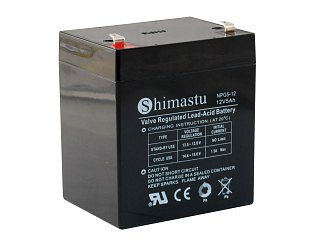 Olověný akumulátor Shimastu NPG5-12, 12V 5Ah