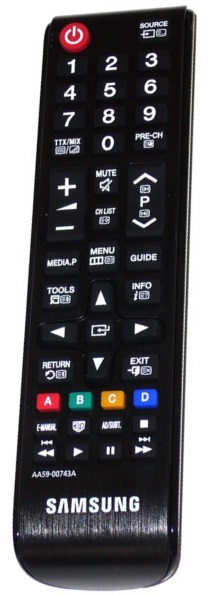 The Samsung AA59-00743A has been replaced by the original AA59-00800A remote control