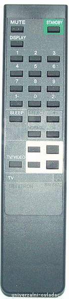 SONY Dálkový ovladač RM687  RM687C Vzhled jako originální ovladač.