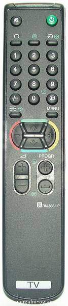 SONY dálkový ovladač RM836 Vzhled jako originální ovladač.