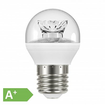 LED žárovka VIGAN E27 5,9W 2700K Kulatá čirá (LZV-022)