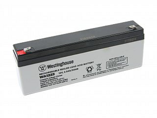 Olověný akumulátor Westinghouse WA1223E 12V/2,3Ah