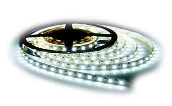 Solight LED světelný pás, 5m, SMD2835 60LED/m, 12W/m, IP20, studená bílá