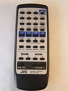 JVC UX-T100TN, RM-RXUT100 náhradní dálkový ovladač jiného vzhledu.