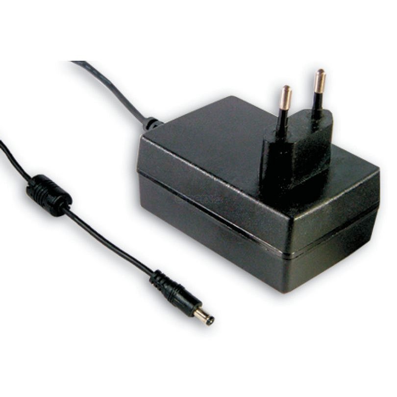 Napájecí adaptér síťový 12V 2080mA 5,5/2,1mm, MEAN WELL (GSM25E12-P1J)