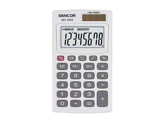 Kalkulačka SENCOR SEC 255/8 Dual