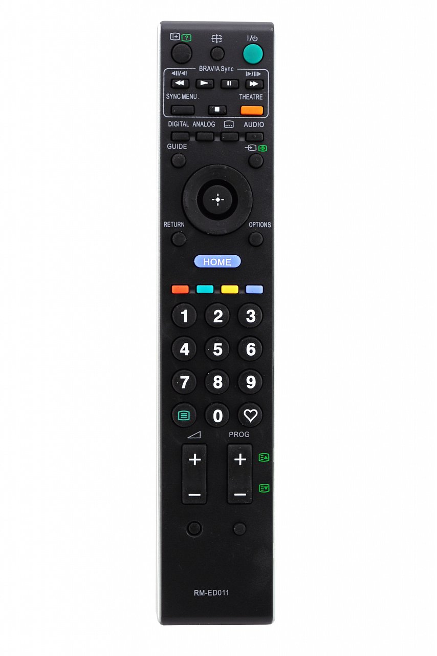 Sony RM-ED011, RM-ED011W replacement remote control of the same appearance black