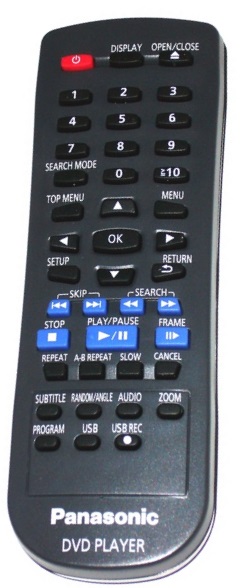 Panasonic N2QAYA000015 originální dálkový ovladač.