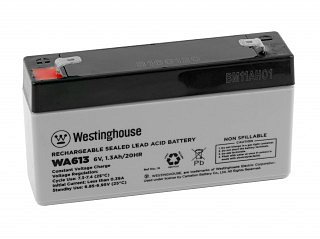 Olověný akumulátor Westinghouse WA613 6V/1,3Ah