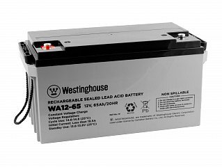 Olověný akumulátor Westinghouse WA12-65 12V/65Ah