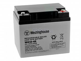 Olověný akumulátor Westinghouse WA12-45 12V/45Ah