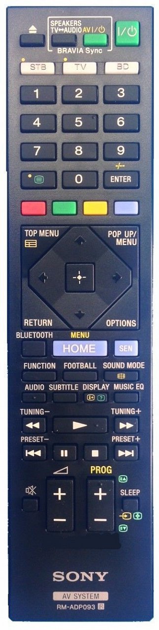 Sony RM-ADP093 originální dálkový ovladač.