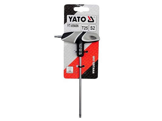 Šroubovák T Torx T25 YATO YT-05606