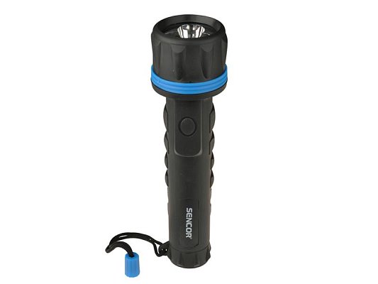 Svítilna LED SENCOR (3LED) pogumovaná (3xD - RL20) SLL 12
