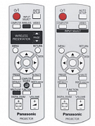 Panasonic N2QAYB000260, N2QAYB000262 náhradní dálkový ovladač jiného vzhledu