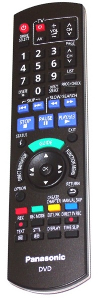 Panasonic N2QAYB000336 originální dálkový ovladač.