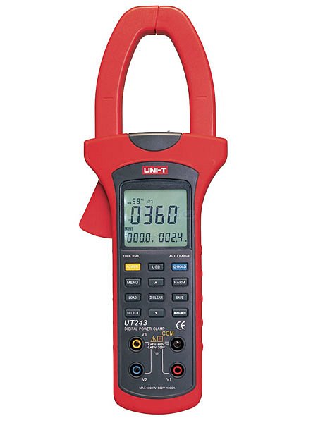 Multimetr UNI-T UT243 klešťový wattmetr
