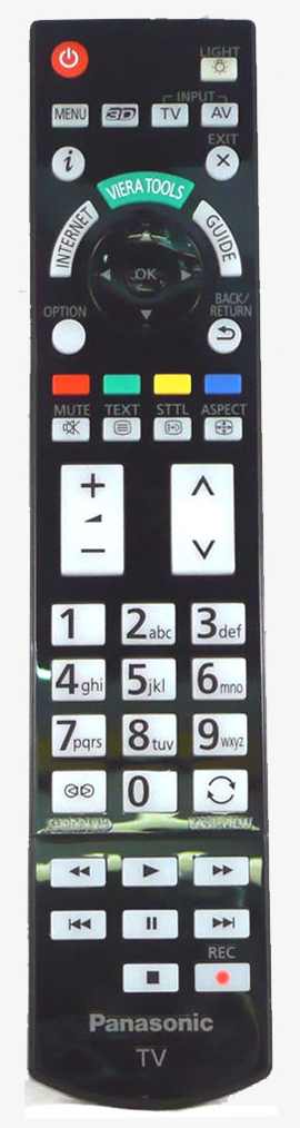 Panasonic N2QAYB000815 byl nahrazen N2QAYB000715 originální dálkový ovladač.
