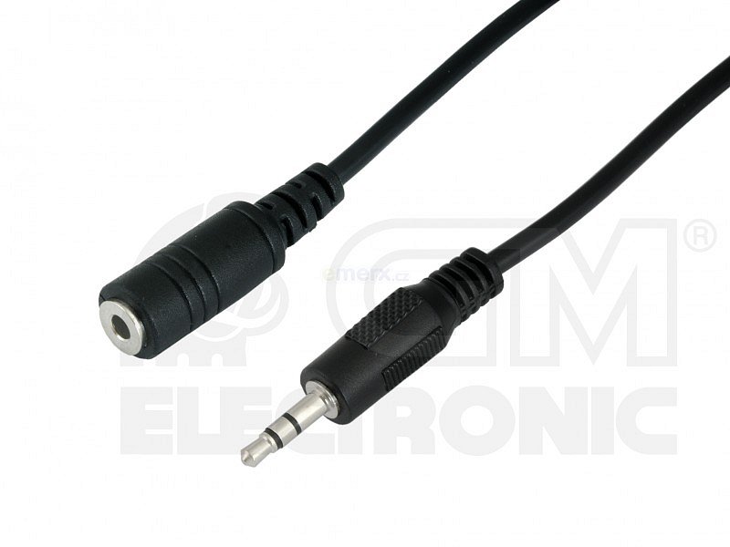 Prodlužovací kabel  Jack 3,5mm(M)/Jack 3,5mm(F), 1m VIGAN (VPK-084 )