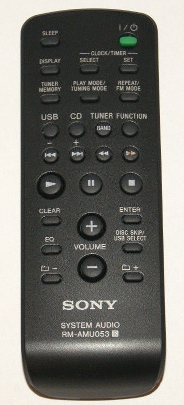 Sony RM-AMU053 originální dálkový ovladač