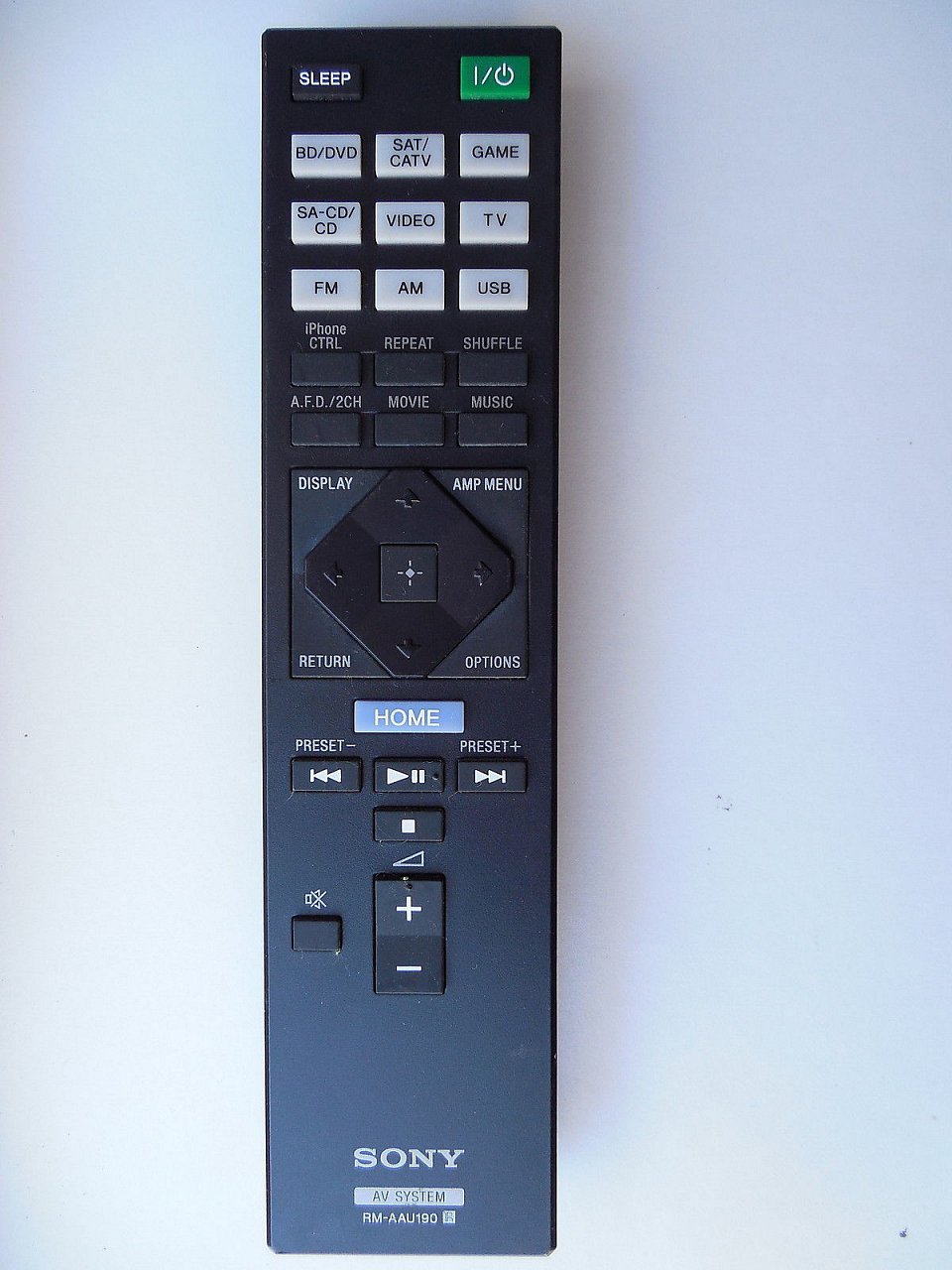 Sony RM-AAU190 originální dálkový ovladač