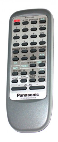 Panasonic  EUR644862 náhradní dálkový ovladač jiného vzhledu.