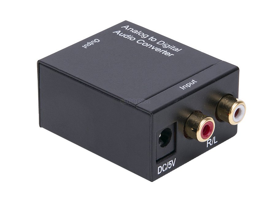 Analogový audio převodník na digitální Coax/Toslink (PETATD)