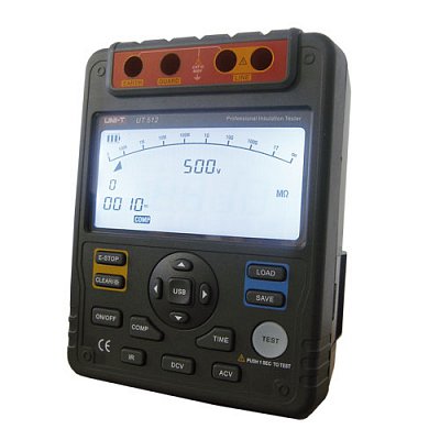 Tester izolace UNI-T UT512 2.5kV, USB