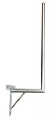 Anténní držák 35 na zeď se vzpěrou průměr 42mm výška 100cm žár.