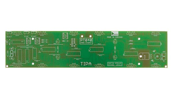 Plošný spoj PT040 Digitální CMOS stopky s 45mm RED displeji