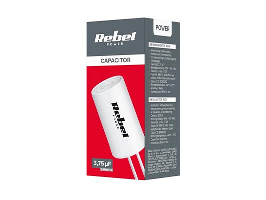 Kondenzátor rozběhový motorový   3.75uF 450V