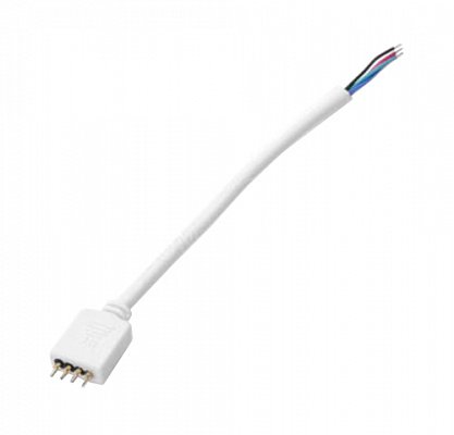 Napájecí kabel pro RGB s konektorem, vidlice