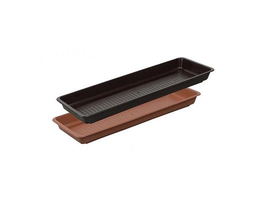 Miska pod truhlík GARDEN terakota 50cm