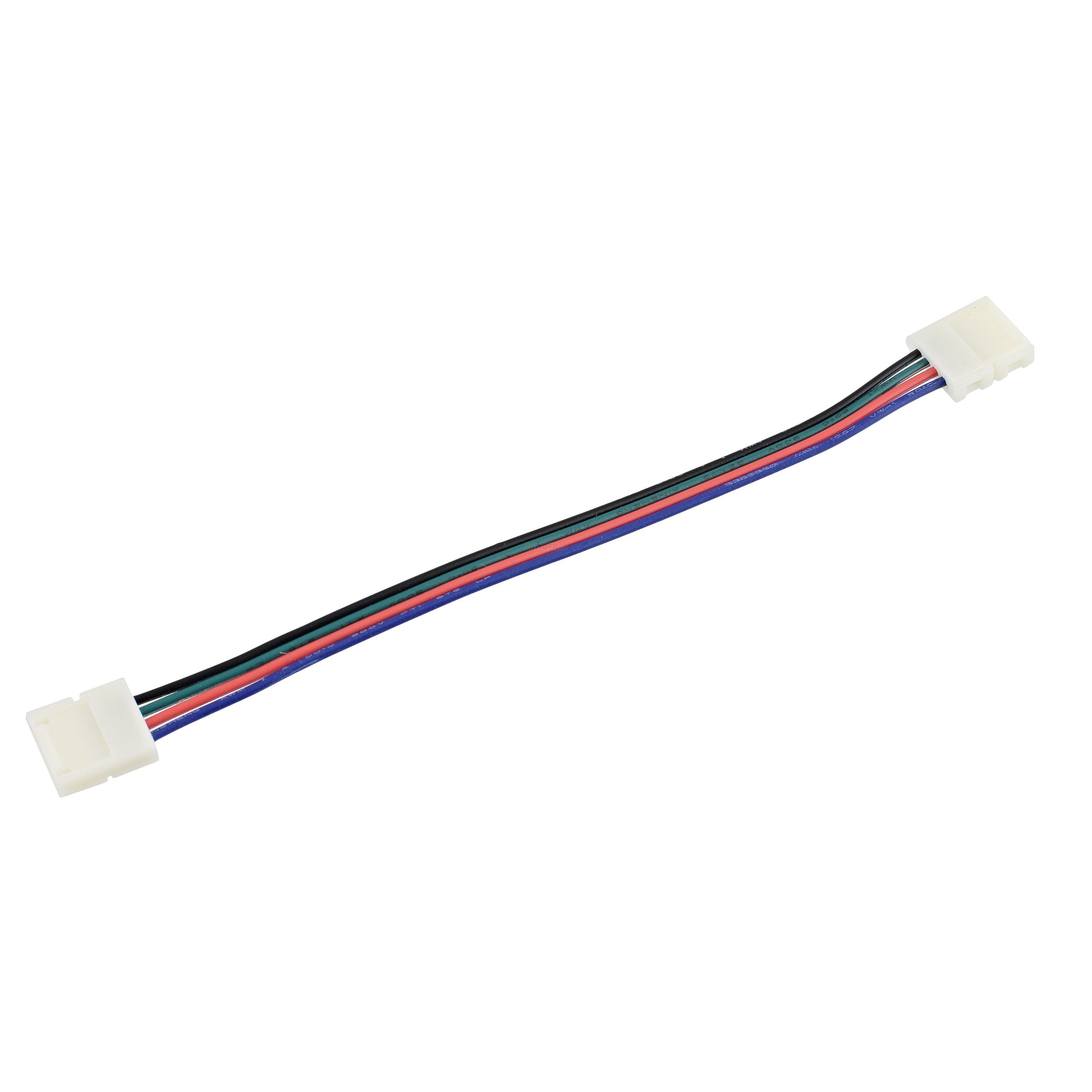 Kabelová propojka CLIP-CLIP 4-PIN 10 mm RGB (SE-10mmRGB)