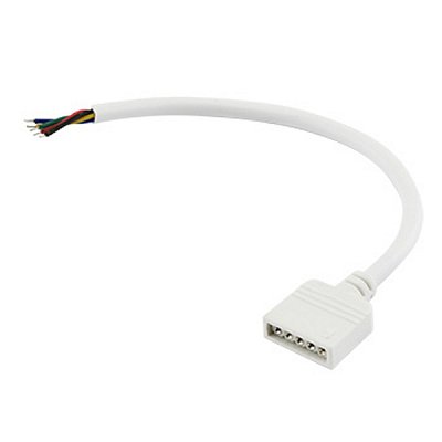 Napájecí kabel pro RGBW s konektorem, zásuvka, délka 100cm