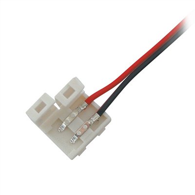 Konektor nepájivý pro LED pásky 3528 30,60LED/m o šířce 8mm s vodičem, voděodolný IP68